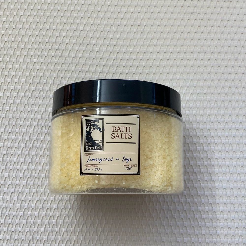 New The Lodge At Torrey Pines Lavender & Sage Bath Salts